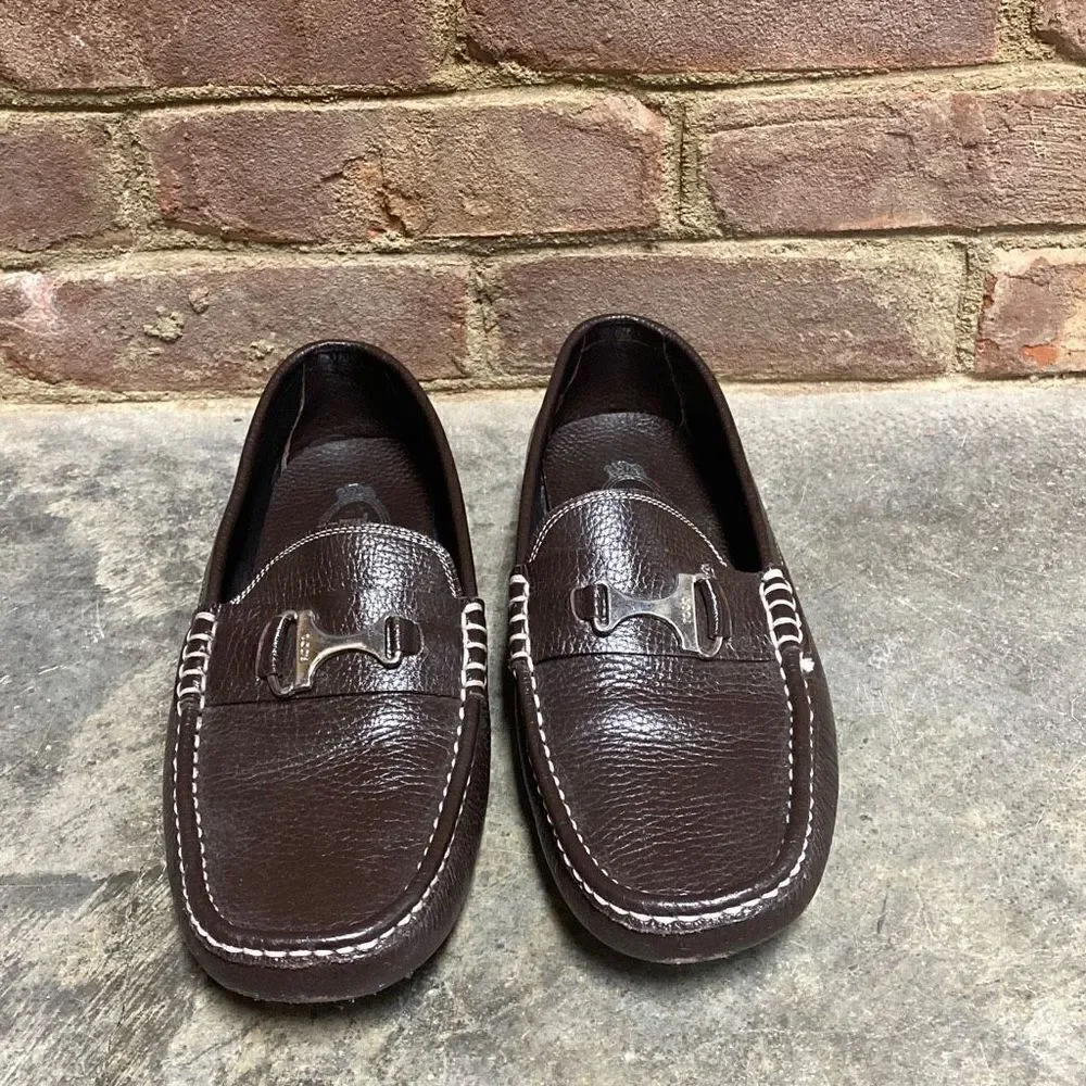 Tod’s Brown Driving Slip On Loafer Shoes Size 7